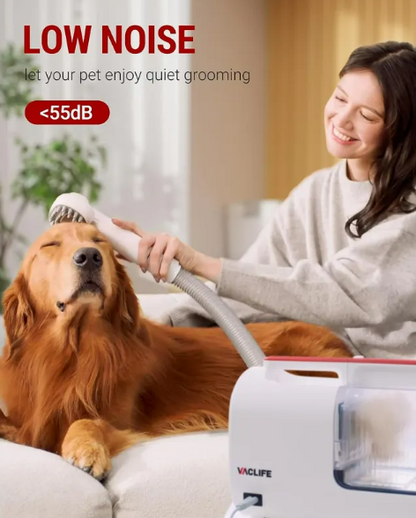 All-in-One Pet Grooming Vacuum Kit