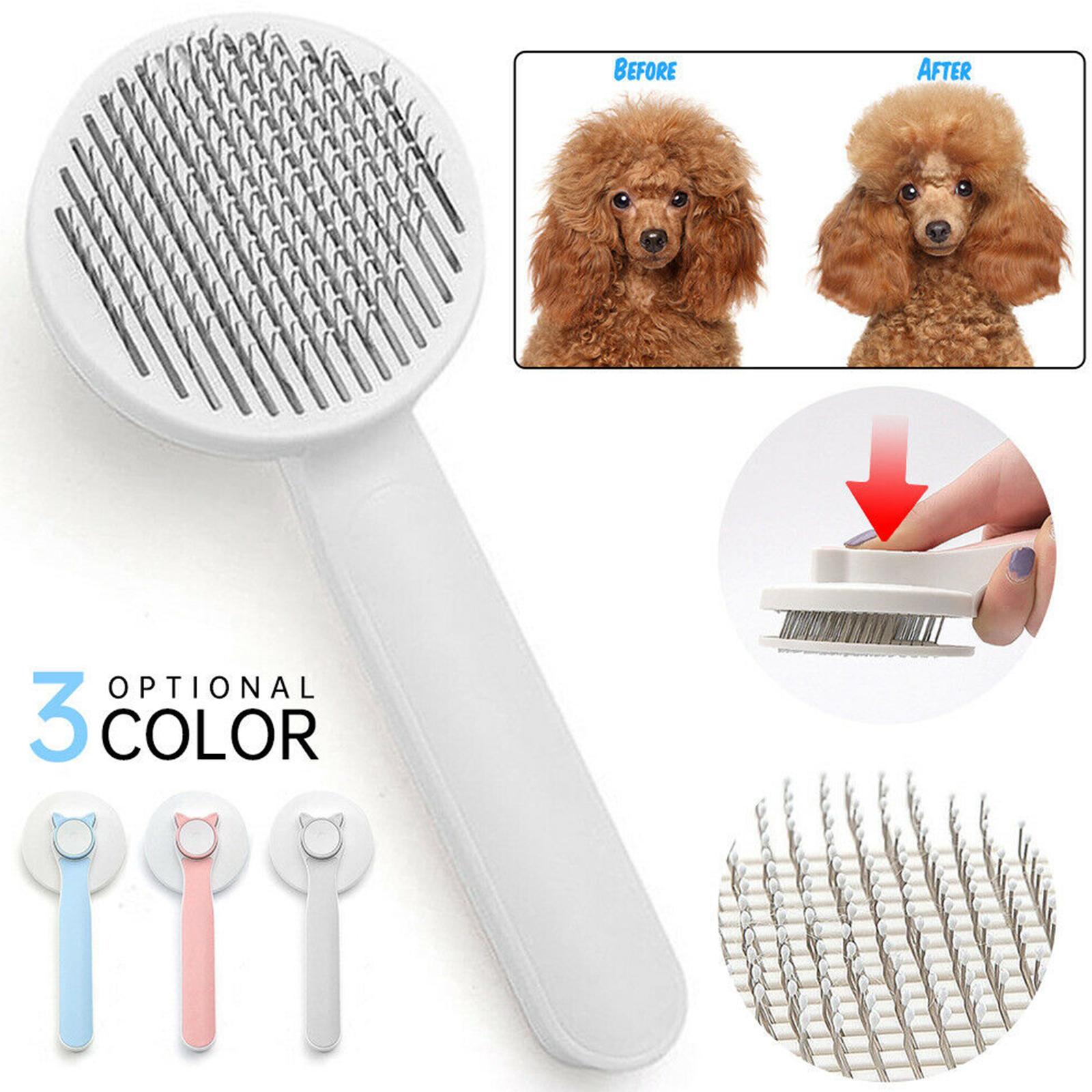ClubPaws Self-Cleaning Slicker Brush for dogs, product view 8