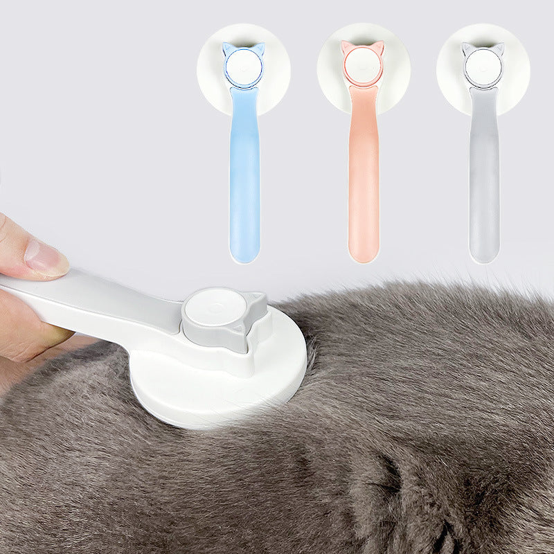 ClubPaws Self-Cleaning Slicker Brush for dogs, product view 3