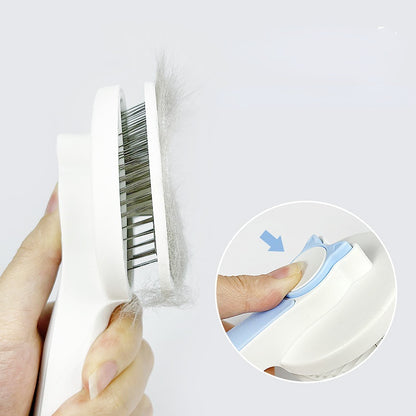 ClubPaws Self-Cleaning Slicker Brush for dogs, product view 9