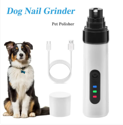 Painless Pet Nail Grinder with LED Light