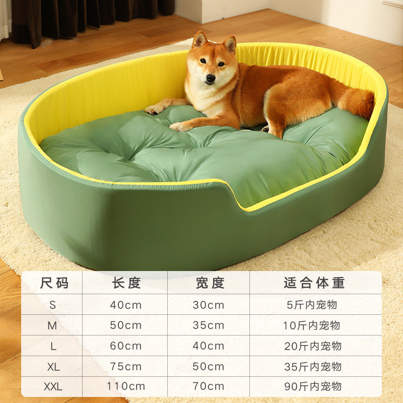 Washable Pet Bed for Dogs & Cats