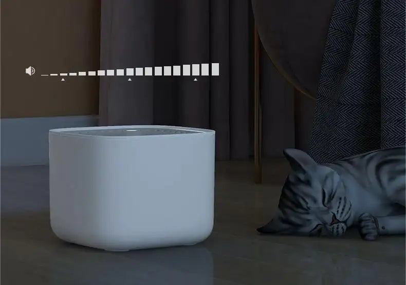 Cat water fountain color options