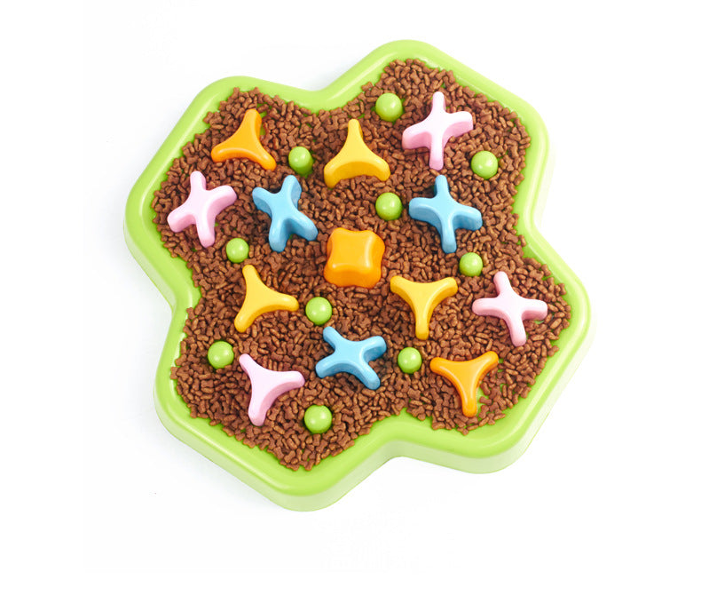 SlowSip Anti-Bloat Slow Feeder Bowl for Dogs