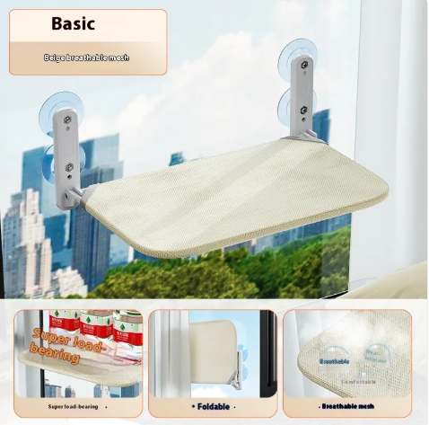 Window Suction-Cup Cat Hammock