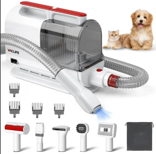 All-in-One Pet Grooming Vacuum Kit