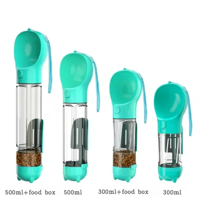 3-in-1 Water Bottle & Food Dispenser