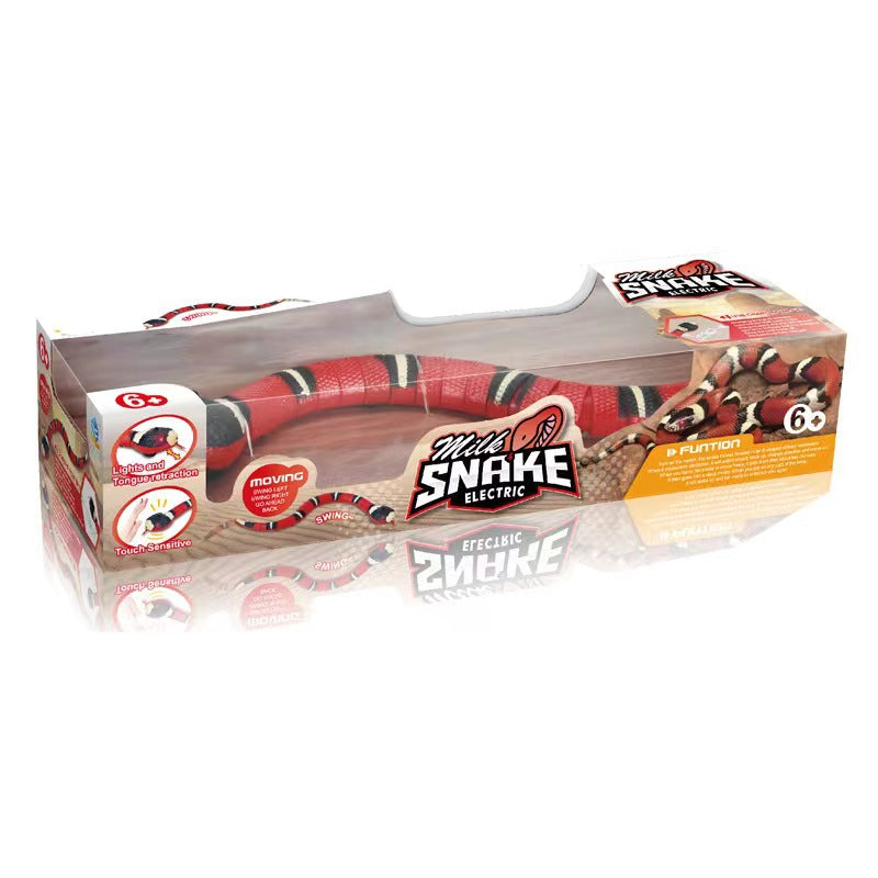 USB Rechargeable Interactive Snake Toy for Cats