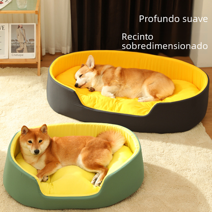 Washable Pet Bed for Dogs & Cats