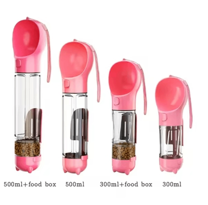 3-in-1 Water Bottle & Food Dispenser
